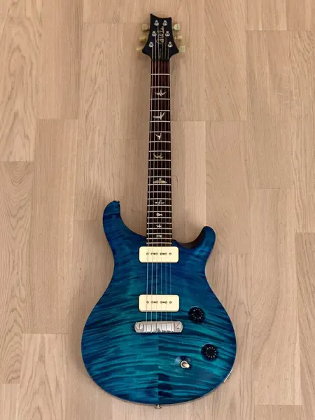 Электрогитара PRS Paul Reed Smith McCarty Soapbar 10 Top Blue Matteo w/case USA 2006