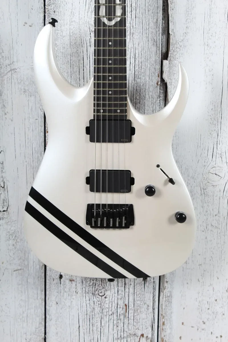 Ibanez JBBM40 JB Brubaker Signature Solid Body Electric Guitar Pearl White