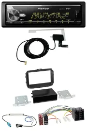 Автомагнитола Pioneer Bluetooth DAB USB MP3 для Alfa Romeo Giulietta (2013–2021) ISO