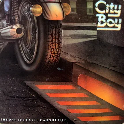 CITY BOY - The Day The Earth Caught Fire (LP , Used)