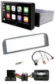 Pioneer Bluetooth Lenkrad DAB USB Autoradio für Alfa 147 GT anthrazit