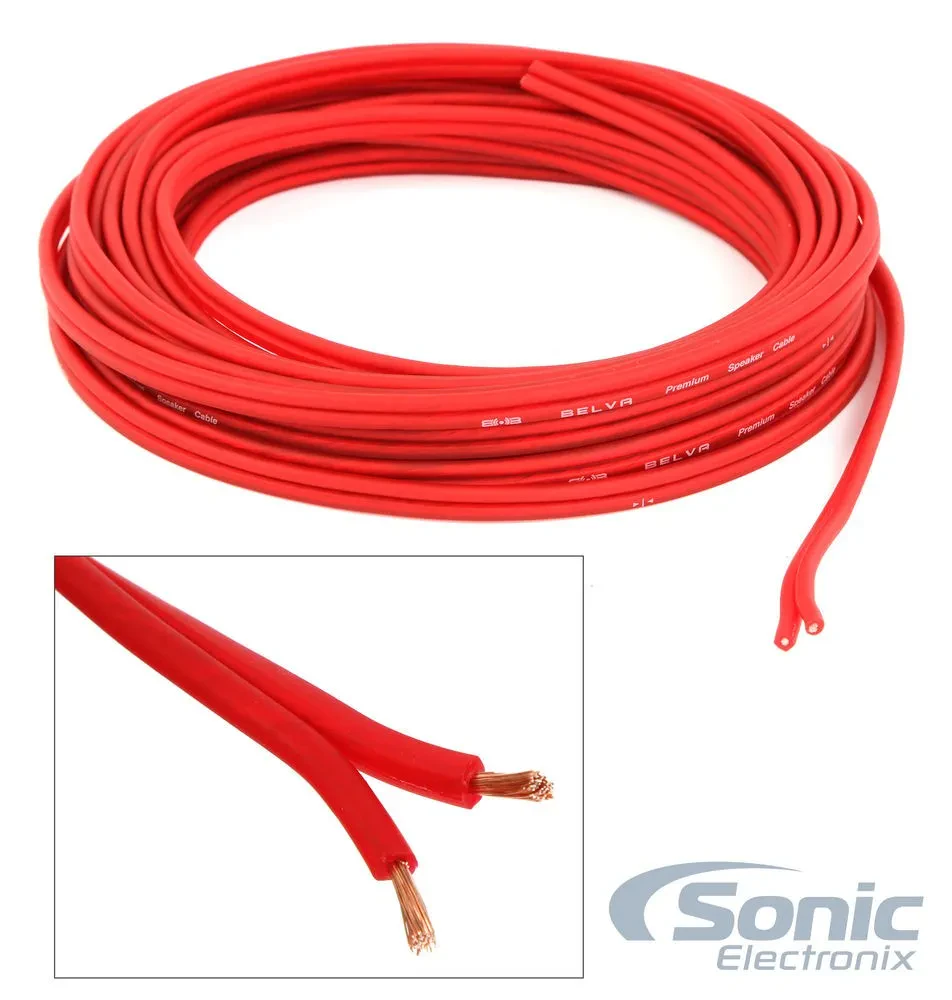 Belva BBSW167 16 Gauge 7 Meter (23 Ft) Speaker Wire (CCA) Open Box