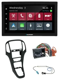 Blaupunkt DAB Bluetooth USB MP3 2DIN Autoradio für Opel Astra J ab 12/09 Perlsch