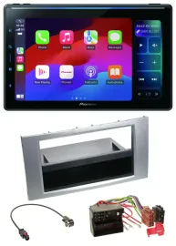 Pioneer Bluetooth DAB MP3 USB Autoradio für Ford Fiesta Focus 2004-2008 silber