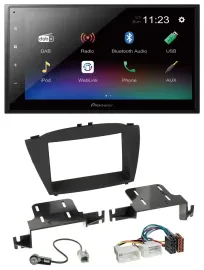 Pioneer USB Bluetooth DAB 2DIN MP3 Autoradio für Hyundai ix35 (ab 2013)