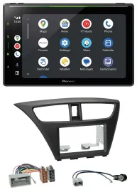 Pioneer 2DIN MP3 USB Bluetooth DAB Autoradio für Honda Civic Hatchback ab 12