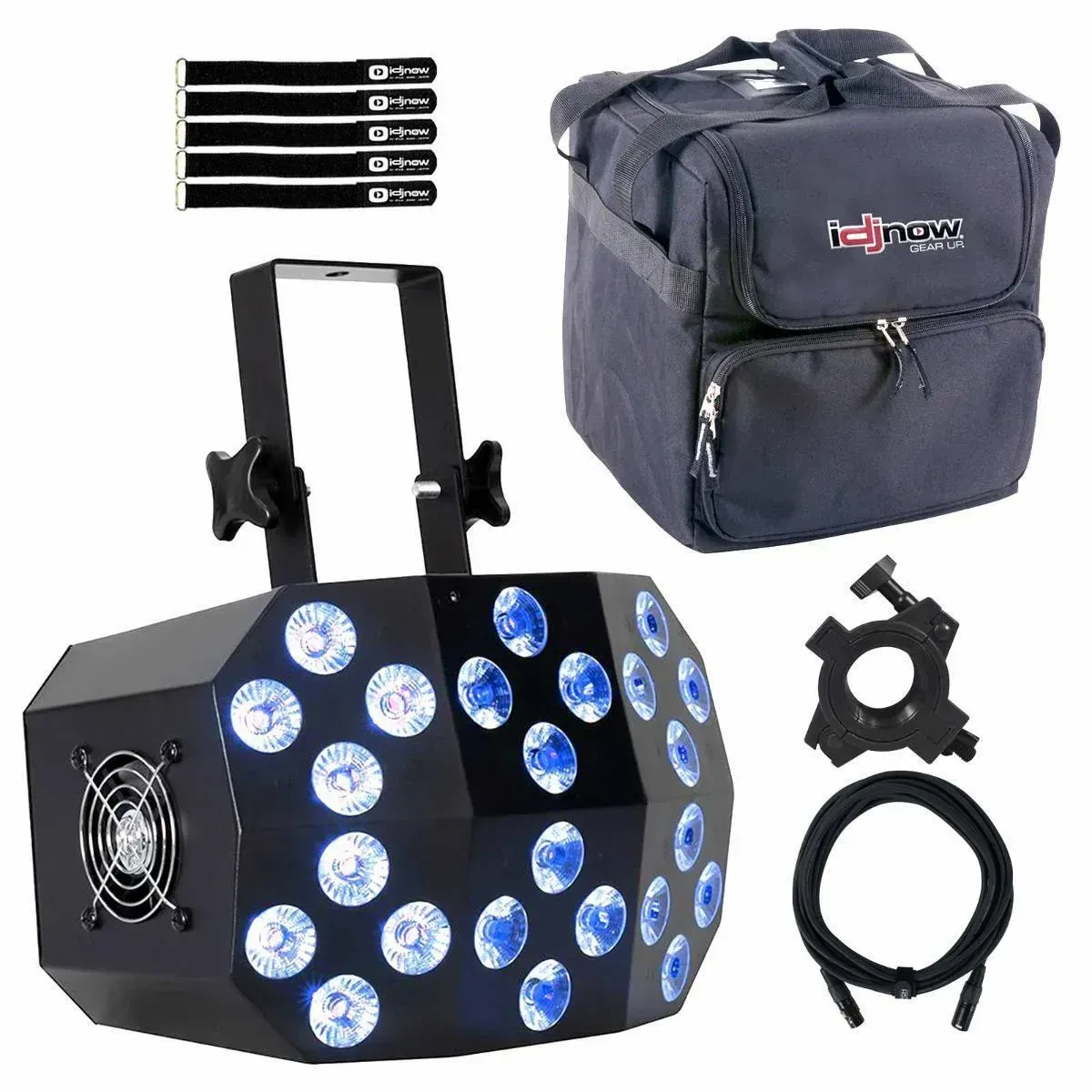 Светодиодный прибор Eliminator Lighting Mega Wash 24 LED с аксессуарами