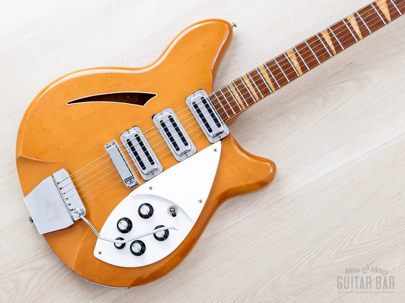 1960s Rickenbacker 375 Vintage Guitar w/ Toaster Tops, Accent Vibrato & Case