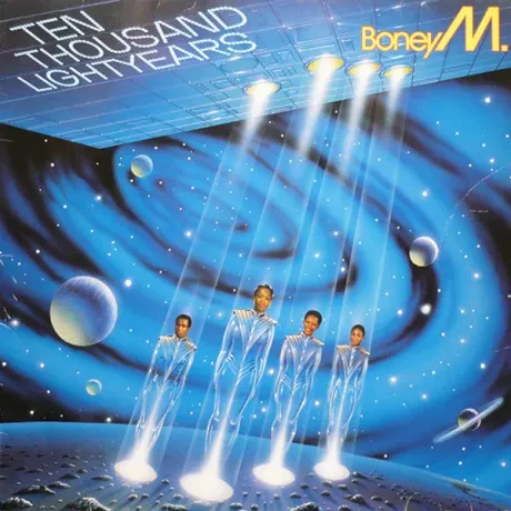 BONEY M - Ten Thousand Lightyears (LP , Used)