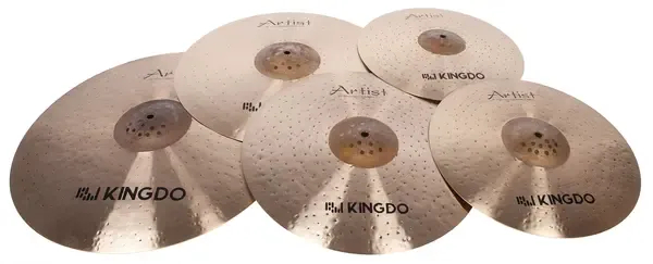 Набор тарелок для барабанов KINGDO CLASSIC RAW BELL SET 14"+16"+18"+20"