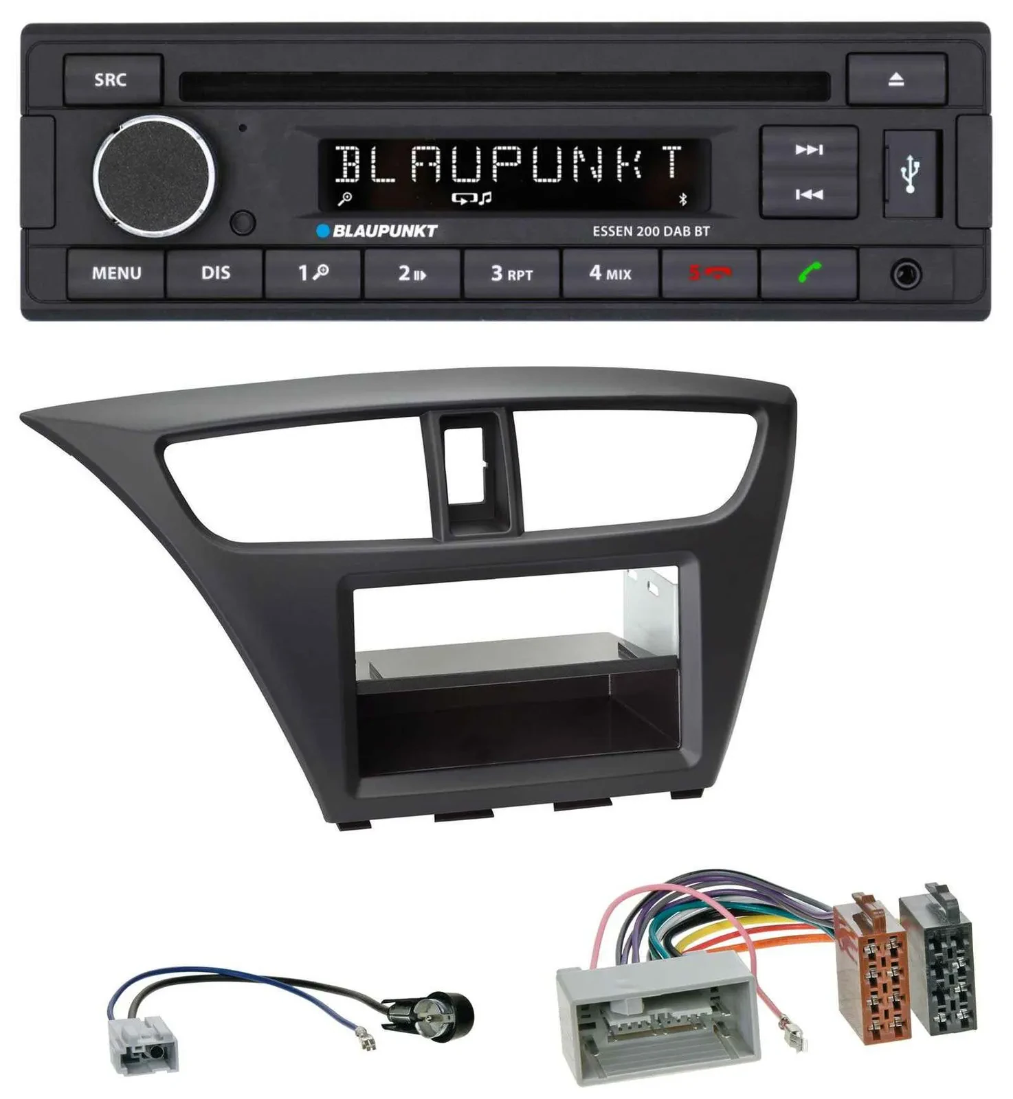 Автомагнитола для Honda Civic (с 2012) Blaupunkt CD USB MP3 Bluetooth DAB