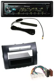 Pioneer CD MP3 AUX DAB USB Autoradio für Toyota Corolla Verso 04-09 schwarz
