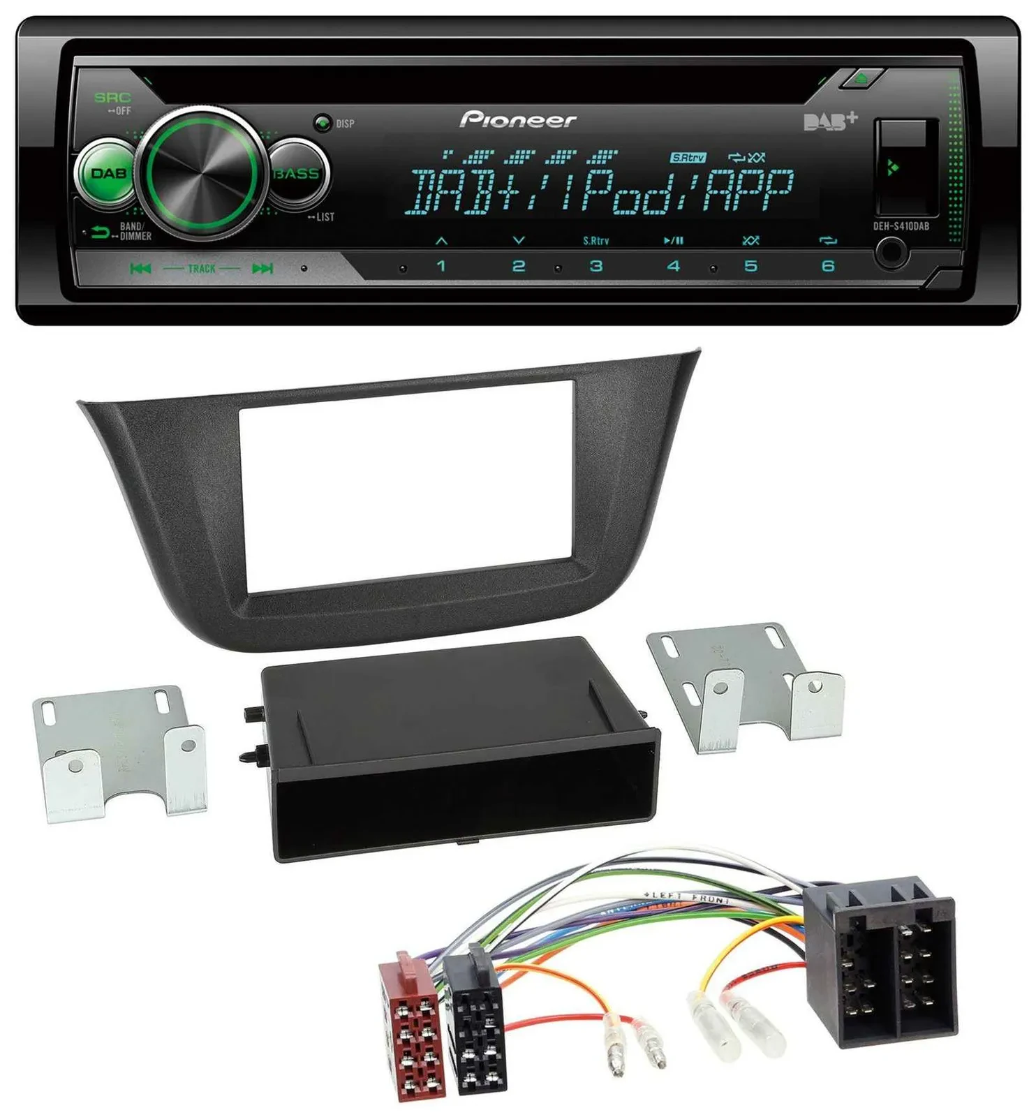 Автомагнитола для Iveco Daily (с 2014) Pioneer USB MP3 DAB AUX CD