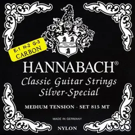 Струны для 7-струнной классической гитары Hannabach 815MTC7S Nylon Medium