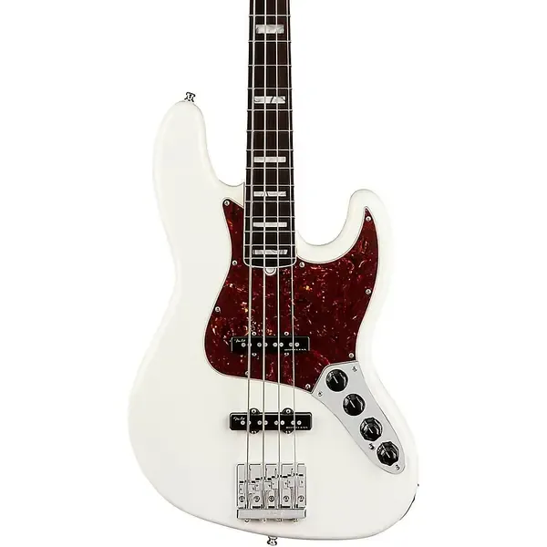 Бас-гитара Fender American Ultra Jazz Bass Rosewood FB Arctic Pearl