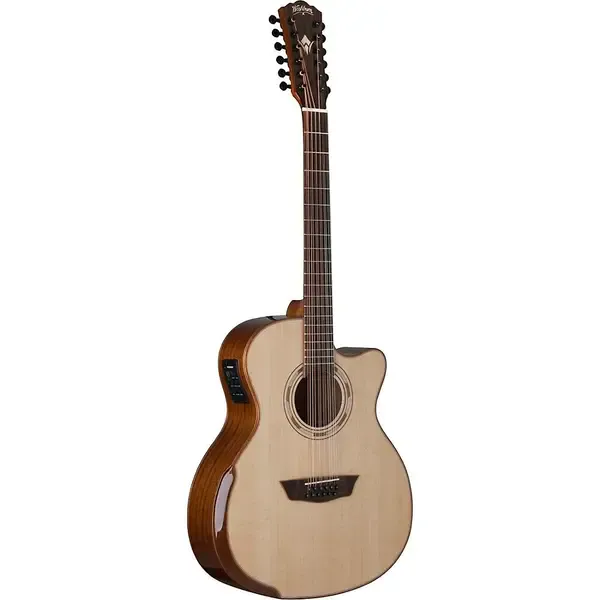 Электроакустическая гитара Washburn WCG15SCE12 12-String Natural