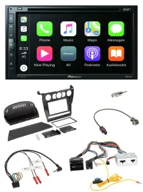 Pioneer DVD 2DIN Lenkrad DAB Bluetooth USB Autoradio für BMW 5er 2007 E60 ohne i