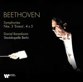 Виниловая пластинка Daniel Barenboim - Beethoven: Symphonies Nos. 3 Eroica, 4 & 5 [New Vinyl LP]