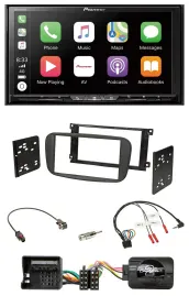 Pioneer 2DIN Lenkrad USB DAB DVD Bluetooth Autoradio für Ford Galaxy Focus C-Max