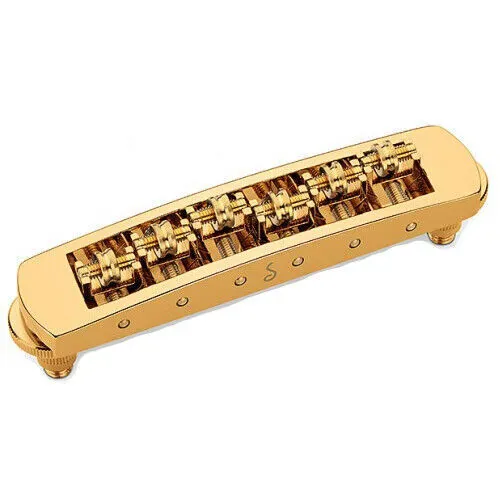 Бридж фиксированный Schaller 12080500.11 Les Paul Gold