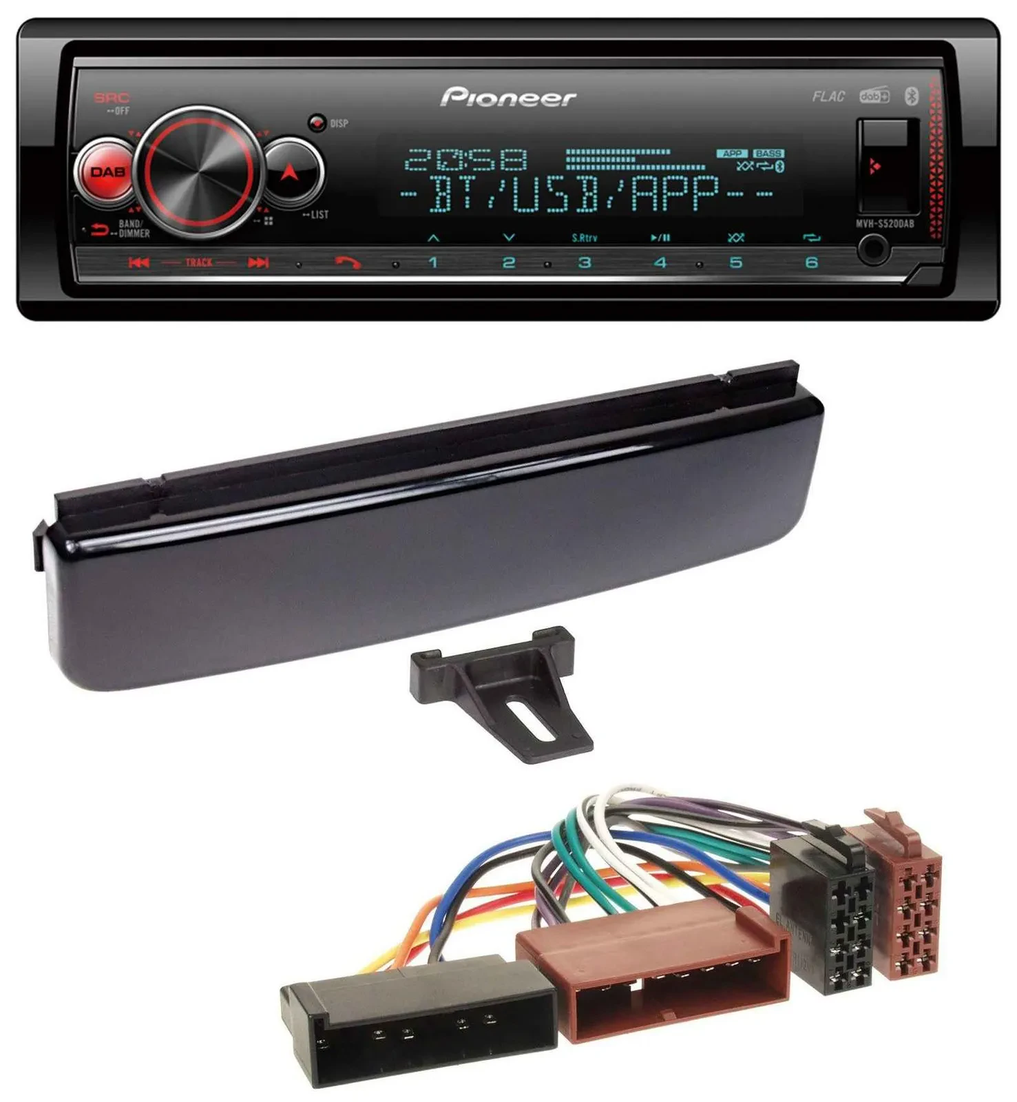Автомагнитола Pioneer Bluetooth USB MP3 DAB для Ford Cougar/Fiesta/Focus/Mondeo/Puma