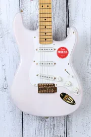 Fender Squier FSR Classic Vibe '50s Stratocaster Electric Guitar White Blonde