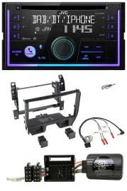 JVC Lenkrad USB 2DIN DAB Bluetooth CD Autoradio für Citroen C3 2010-2014