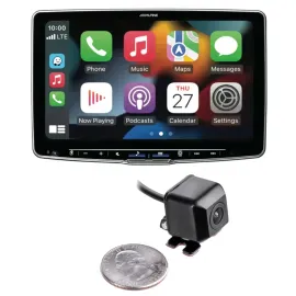 Alpine iLX-F511 Receiver w/ 50% Off NVX XCADJ1 Backup Cam