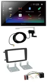 Pioneer DAB MP3 Bluetooth 2DIN USB Autoradio für Mercedes C W203 2000-2004