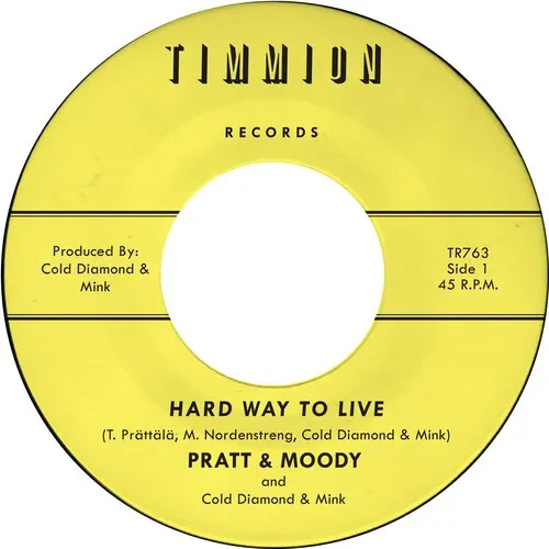 Виниловая пластинка Pratt & Moody – Hard Way to Live/You Bring Me Joy (Релиз 2026)