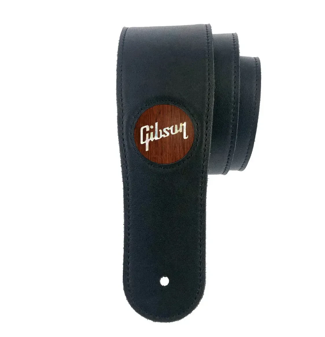 Ремень для гитары Thalia x Gibson TH-GIBST-01 Italian Leather Rosewood Pearl Black