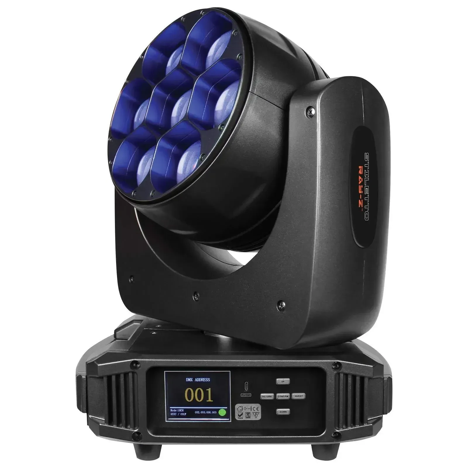 Прибор с полным движением Blizzard Lighting Stiletto Ray-Z