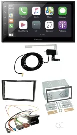 Pioneer USB MP3 2DIN Bluetooth DAB Autoradio für Opel Astra H Corsa D Zafira B K