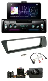 Pioneer USB Lenkrad Bluetooth DAB Autoradio für Peugeot 306 1998-2001