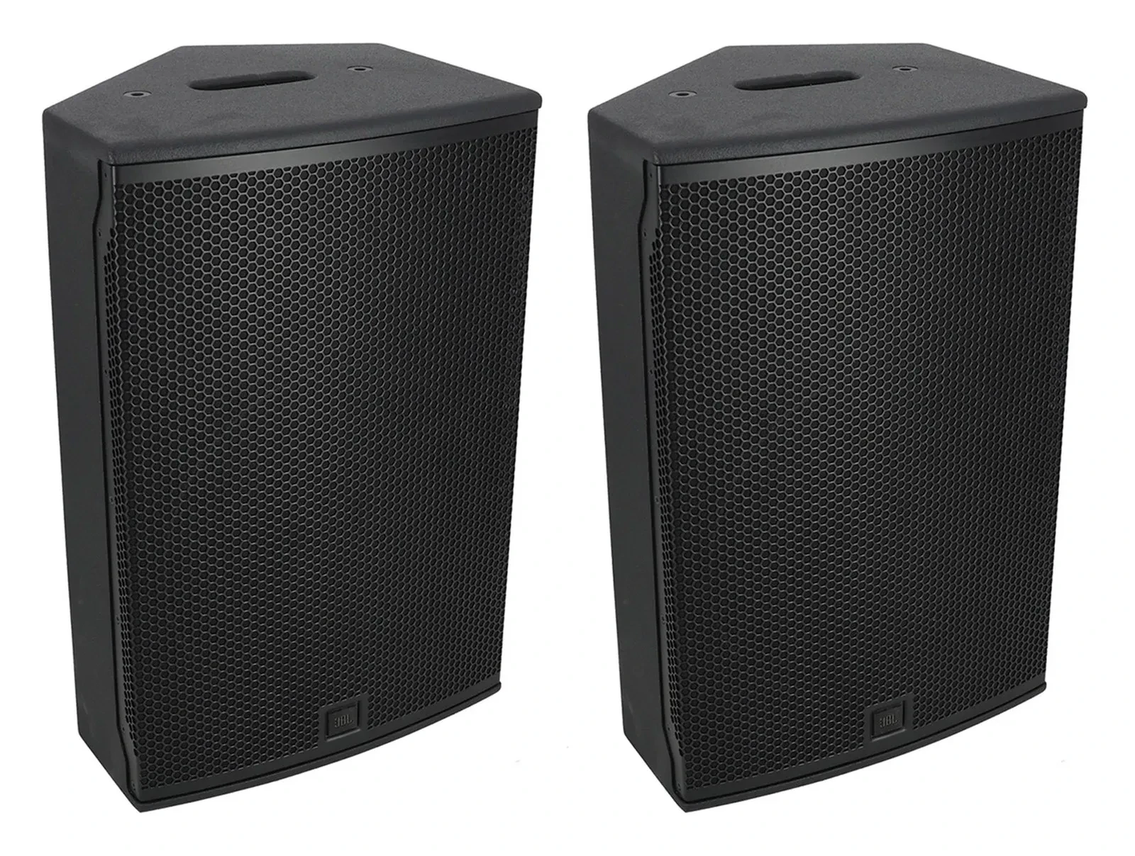 (2) JBL SRX912M 12" 600 Watt Powered Active DJ PA Speakers Stage Monitors w/DSP