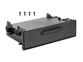 Ablage für 2 DIN Radioblenden (schraubbar) mit Klappe