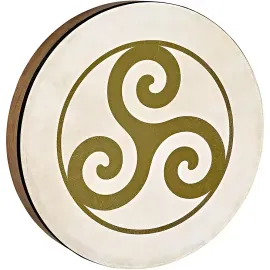 Рамочный барабан MEINL Sonic Energy HD16WB-TR 16", коричневый (Walnut), с символом трискель