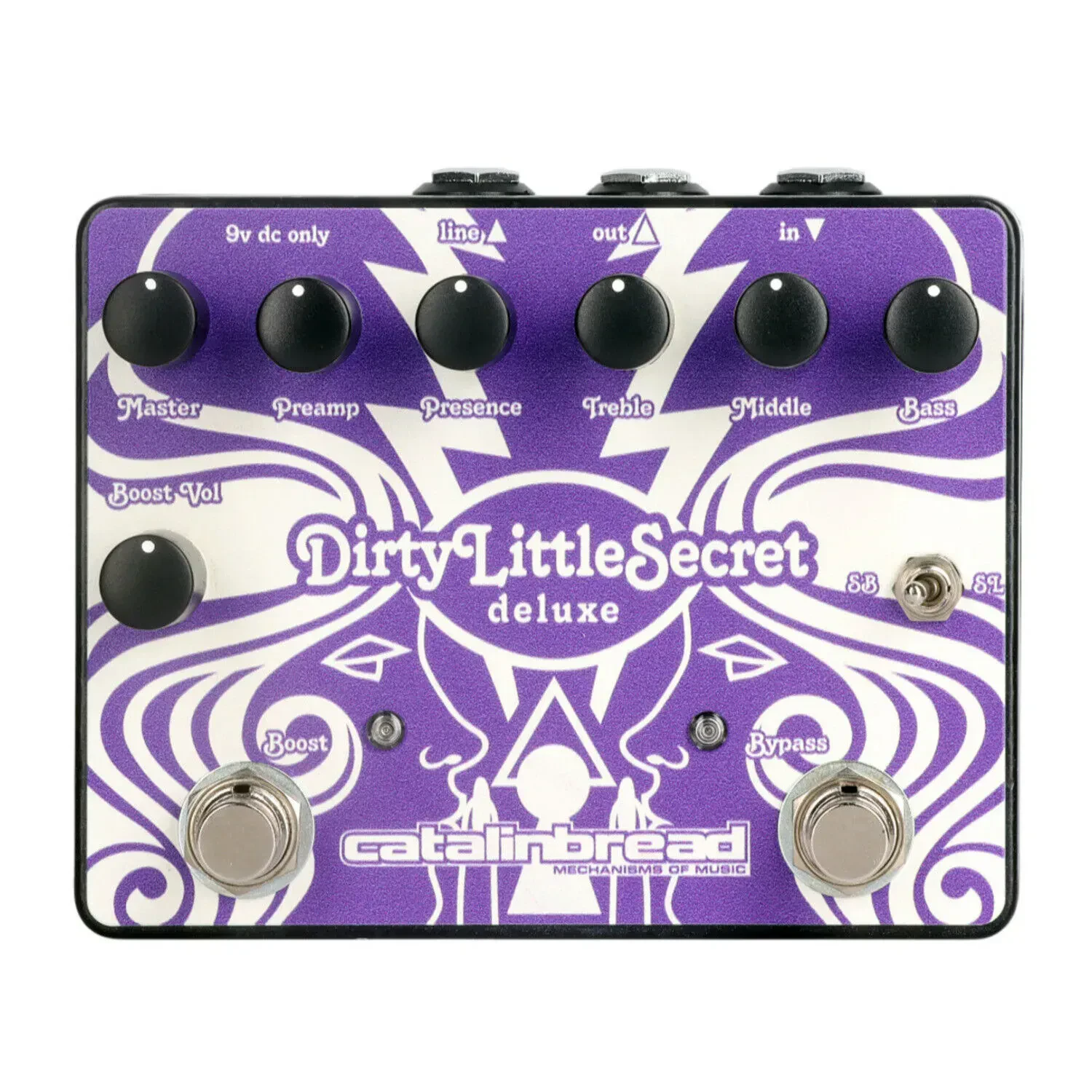 Педаль эффектов для электрогитары Catalinbread Dirty Little Secret Deluxe Overdrive