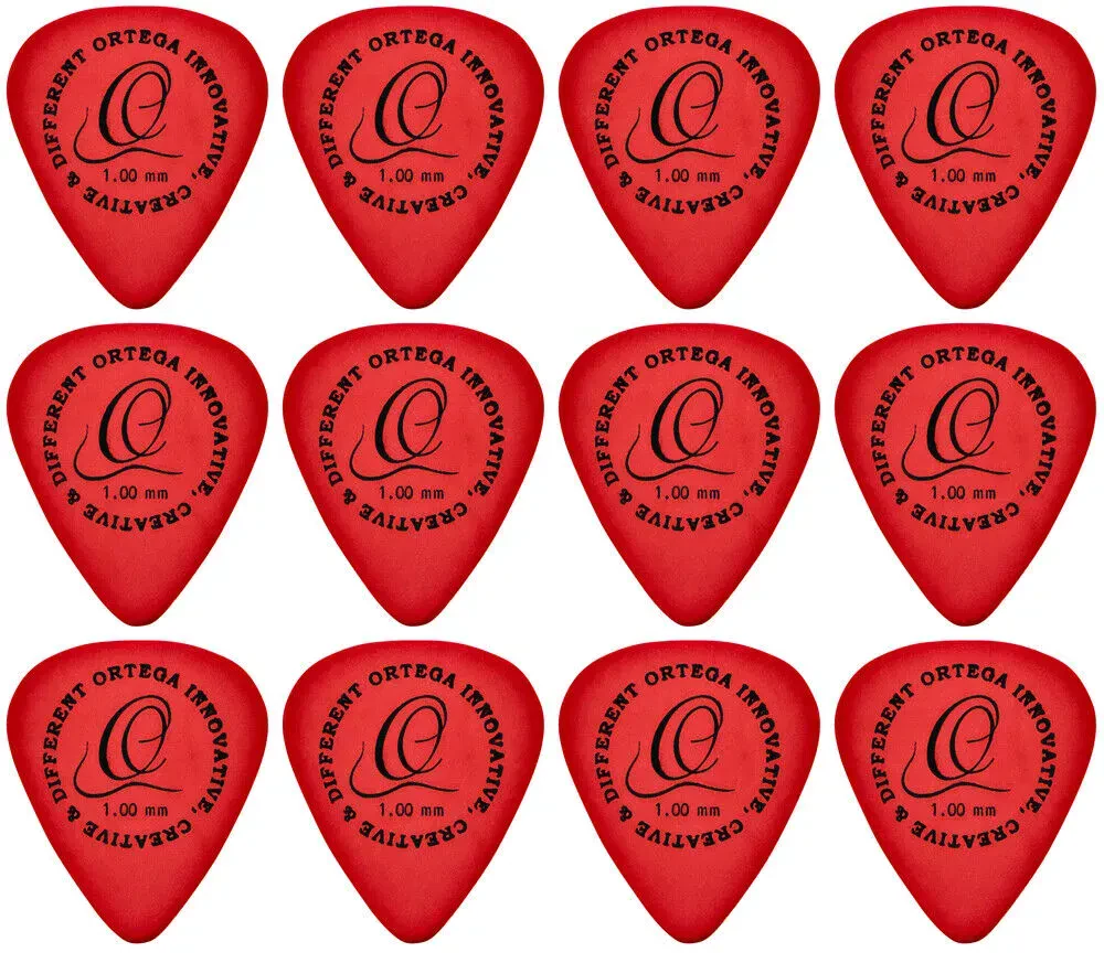 Медиаторы Ortega OGPST12-100 S-Tech Sandy Feel 1.0 (12 штук)