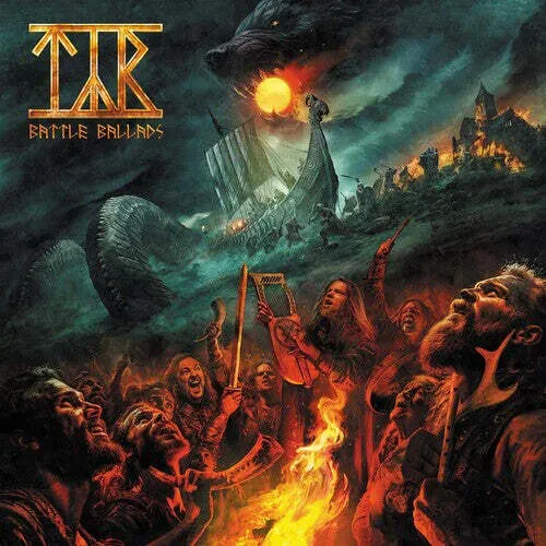 Виниловая пластинка Tyr – Battle Ballads (Релиз 2024), голубой дымчатый винил