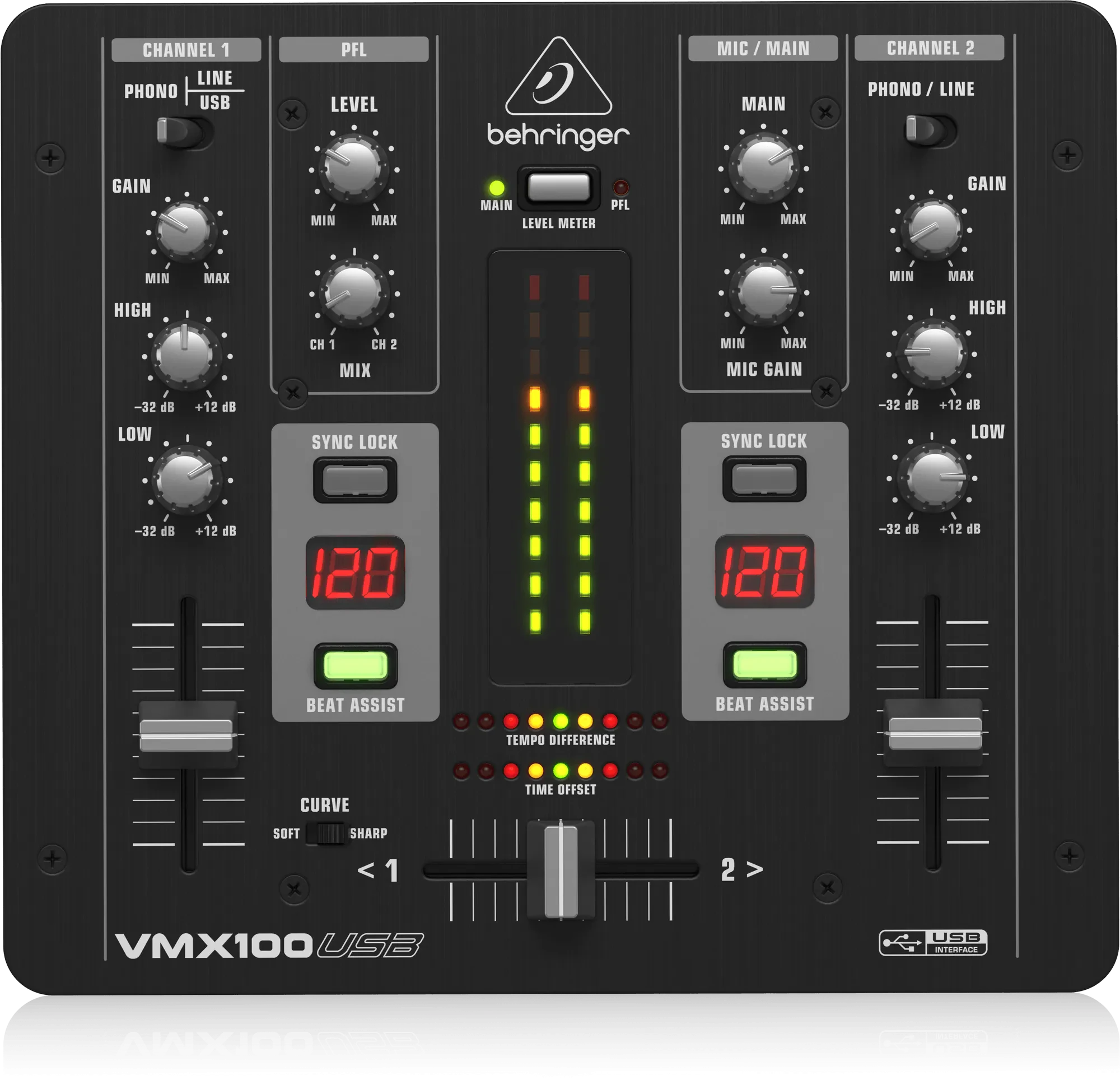 DJ-микшер Behringer VMX100USB