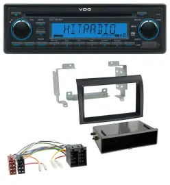 VDO AUX MP3 1DIN CD USB Autoradio für Fiat Ducato (2006-2010) schwarz