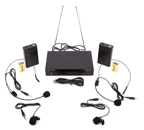 Аналоговая радиосистема с головным и петличным микрофонами Audiovoice WL-22HPM