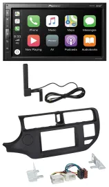 Pioneer USB 2DIN Bluetooth DAB MP3 Autoradio für Kia Rio 11-14 UB schwarz