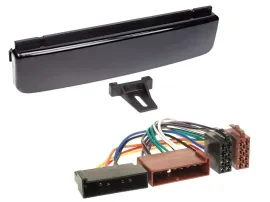Einbauset DIN Autoradio für Ford Cougar Fiesta Focus Mondeo Puma Klavierlack