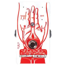 Педаль эффектов для электрогитары Catalinbread Blood Donor 2023 Distortion/Fuzz Reissue Effects Pedal