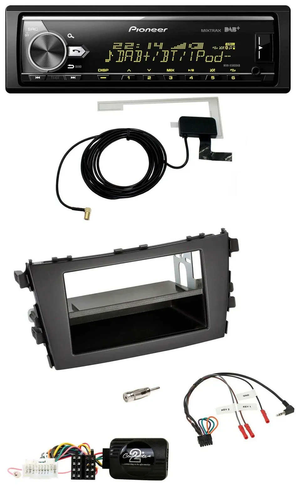 Автомагнитола для Suzuki Celerio Pioneer Bluetooth DAB USB