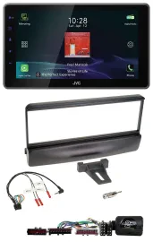 Автомагнитола JVC DAB, Bluetooth, USB, для Ford Mondeo (2000–2002), черная, поддержка кнопок на руле