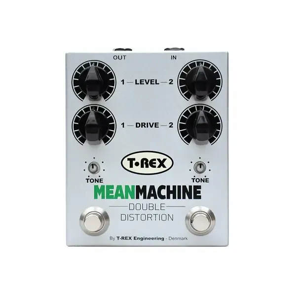 Педаль эффектов для электрогитары T-Rex Engineering Mean Machine Twin-Channel Distortion