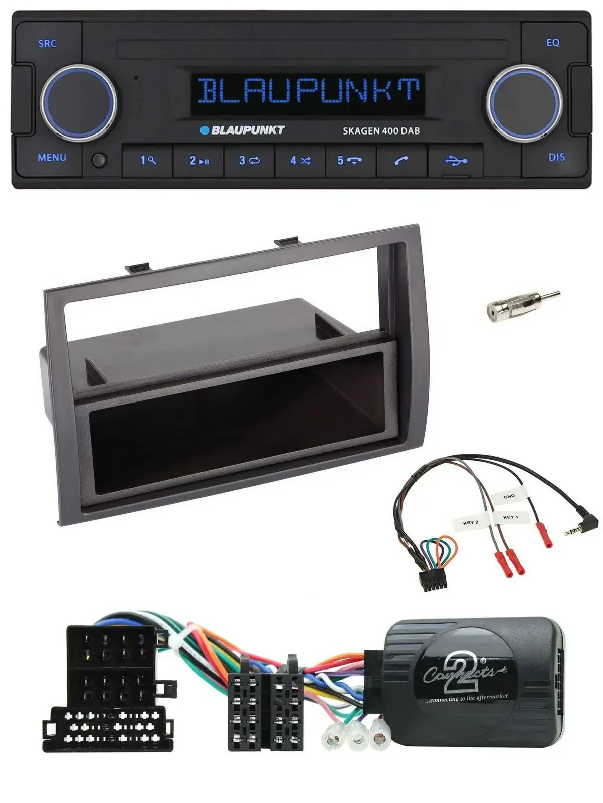 Blaupunkt DAB USB Bluetooth Lenkrad Autoradio für Citroen Jumper 2008-2011